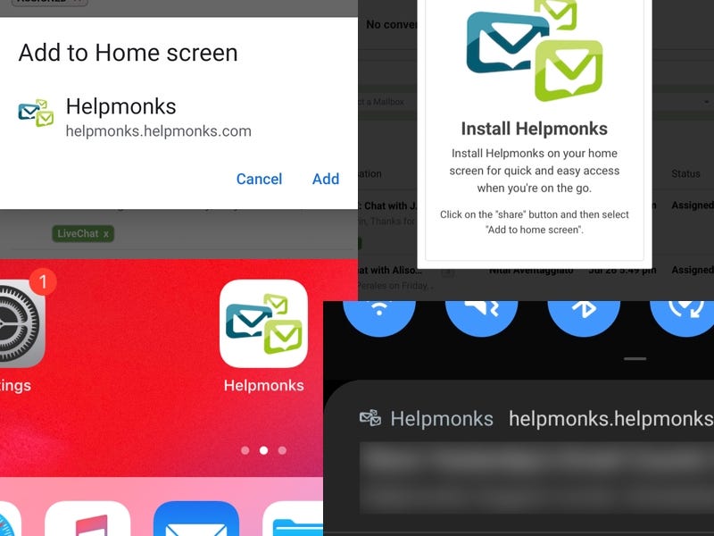 The Helpmonks PWA is here