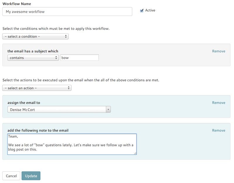 Why workflows will change your team’s email habits